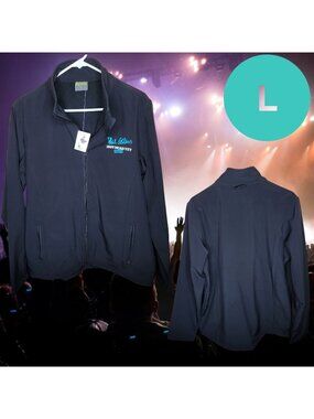 Phil Collins Not Dead Yet Tour Jacket NWT Full zip Black Large Mens Ramo